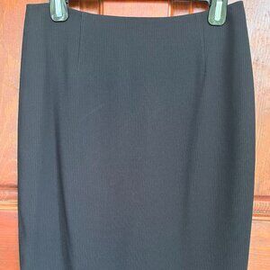 Black suit pencil skirt. See matching suit jacket in my closet